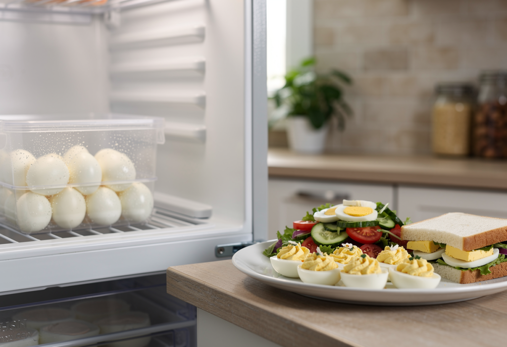 Conservation et idées pour vos œufs durs