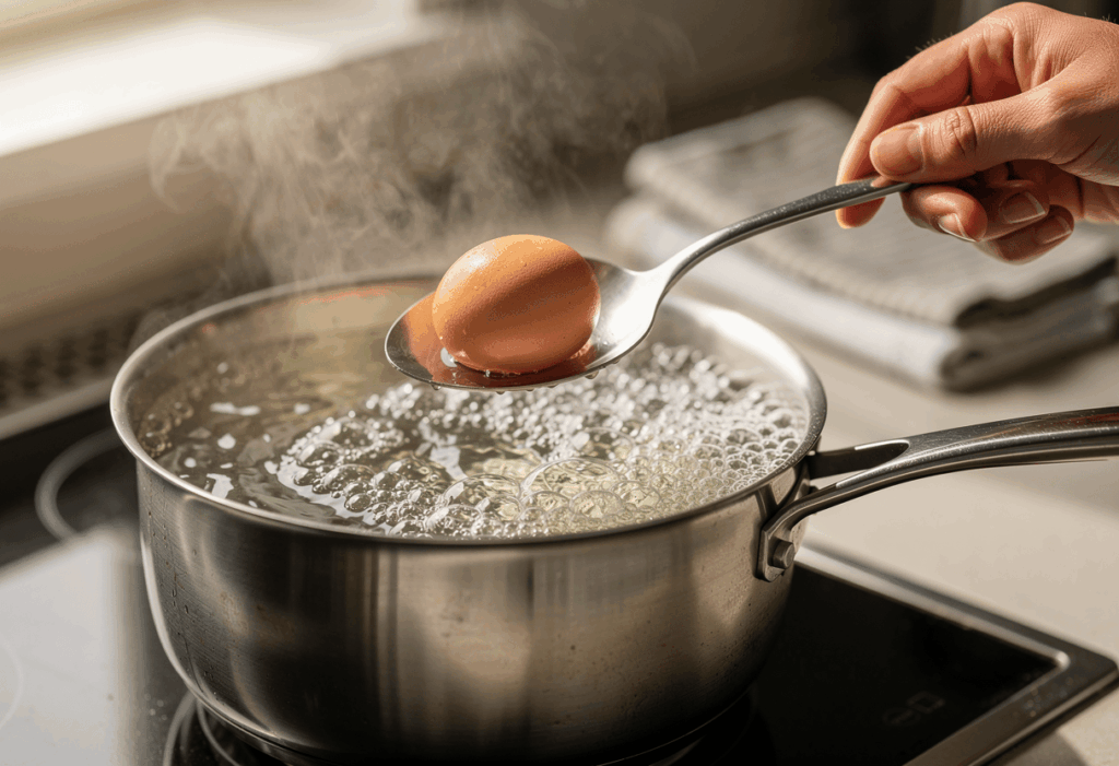 Quel est le temps de cuisson d'un œuf mollet recette