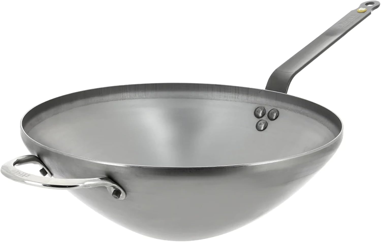 De Buyer Mineral B wok acier carbone