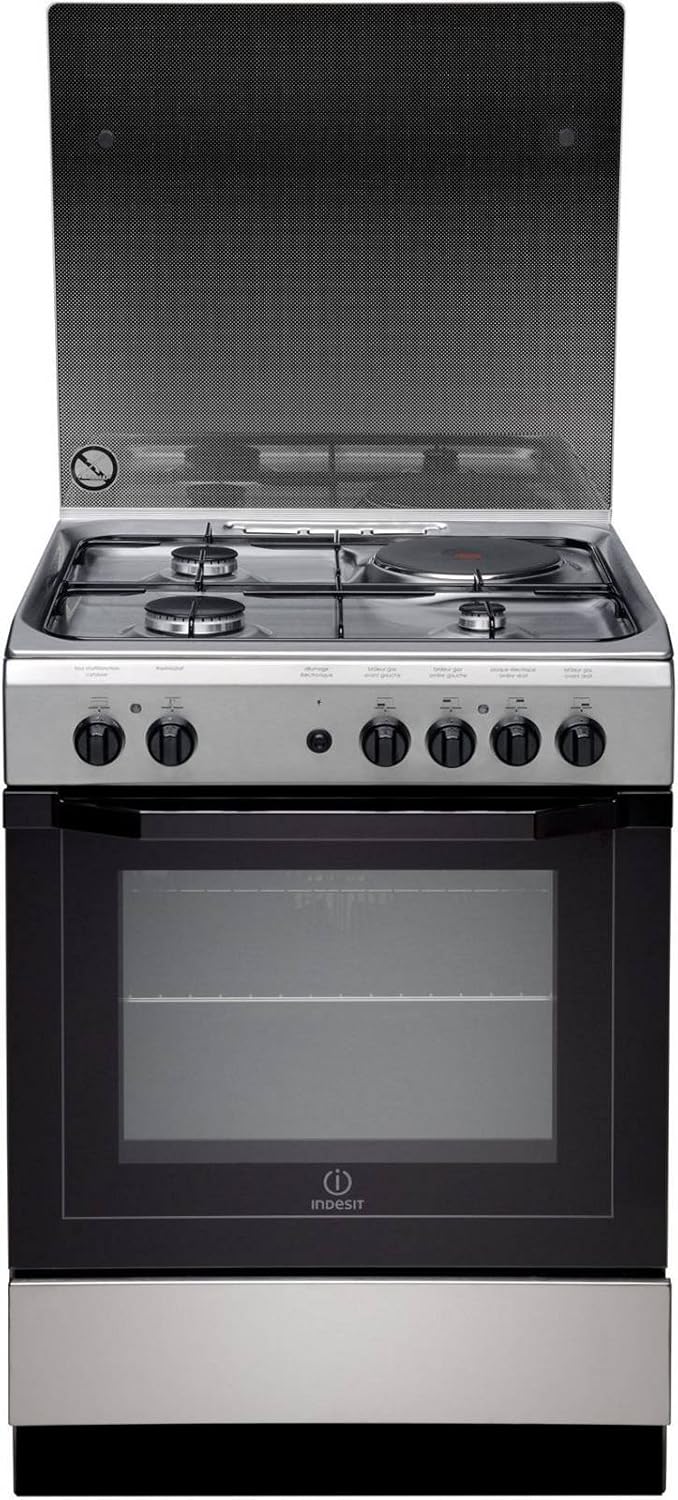 Indesit I6M6CAGXFR cuisinière mixte inox