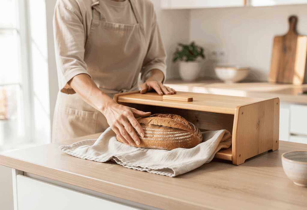 Conserver le pain à température ambiante (2 à 3 jours)