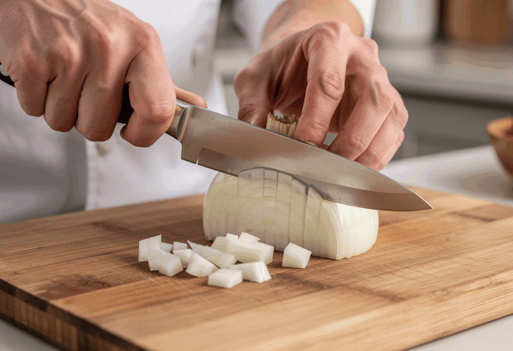 Où utiliser un oignon ciselé