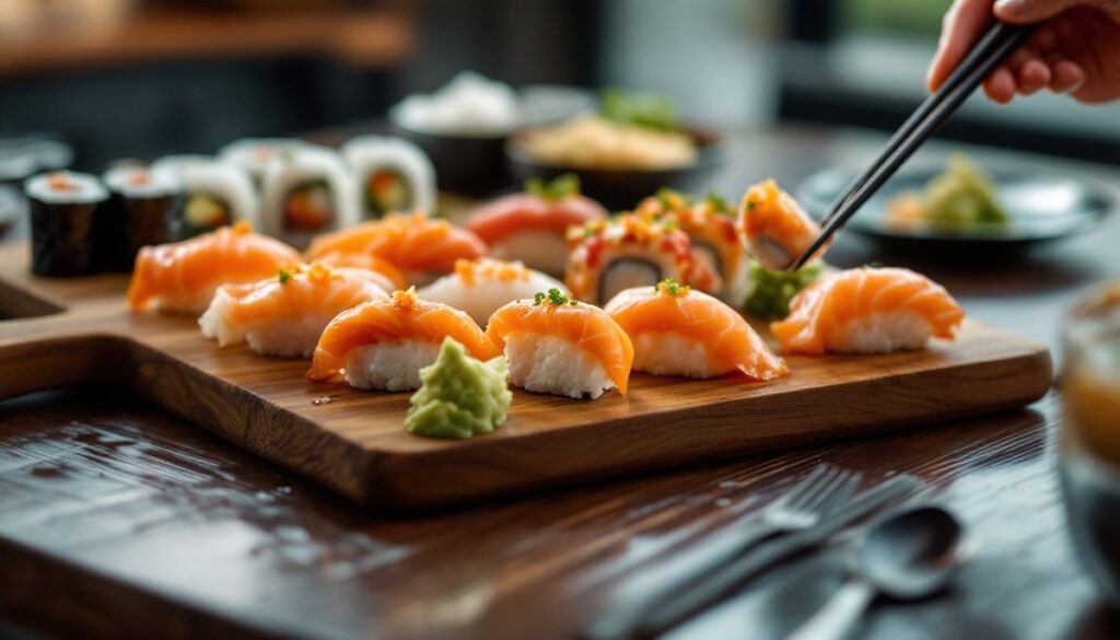 calories des sushis