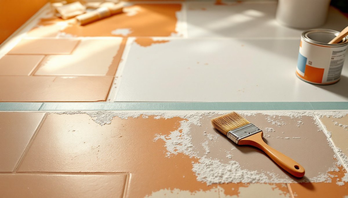quelle peinture pour carrelage au sol