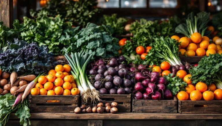 fruits et légumes de saison hiver
