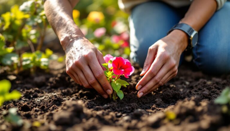 planter des bégonias